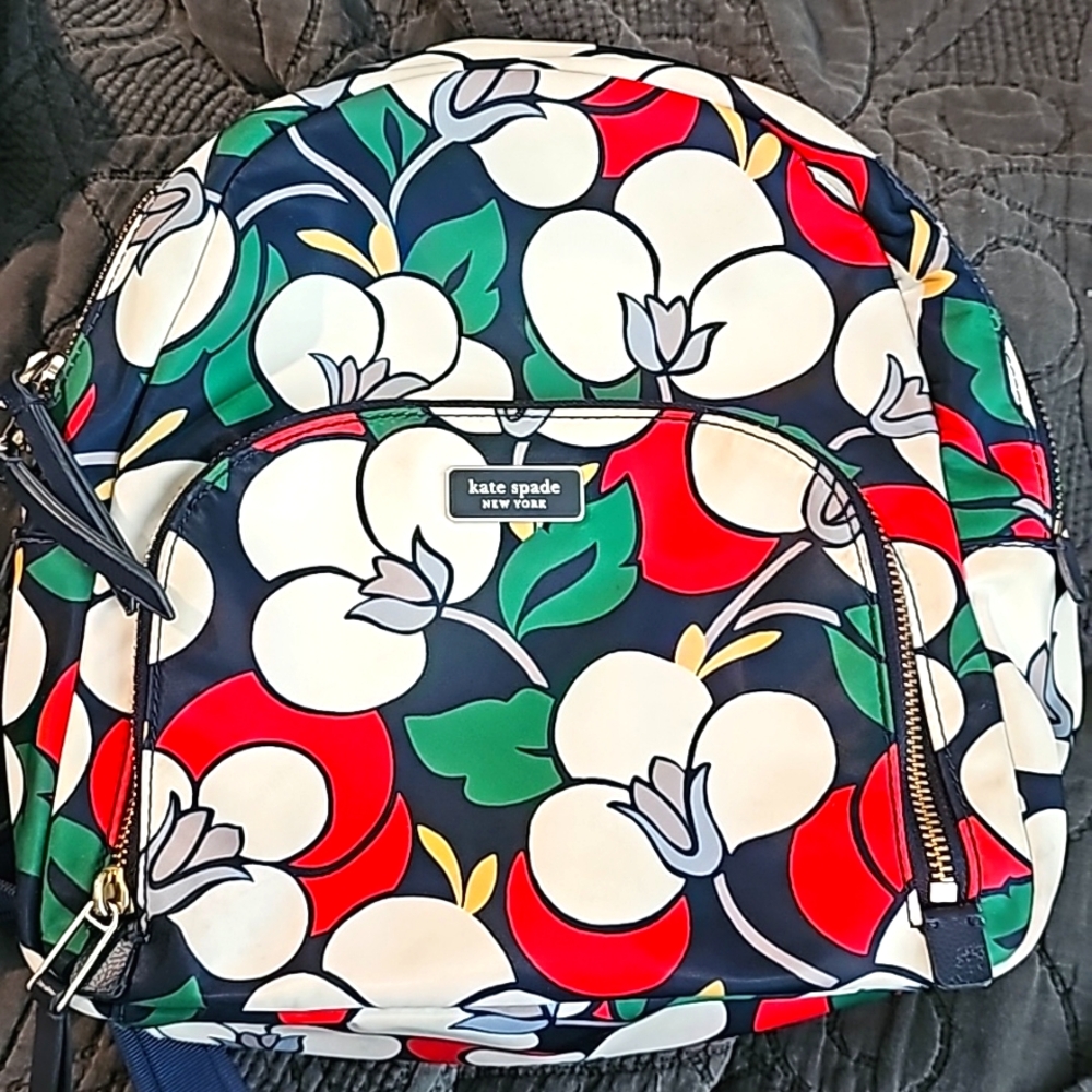 Kate Spade floral backpack